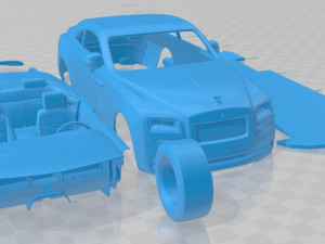 Wraith 2014 Printable Car 3D Print Model
