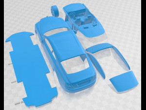 Wraith 2014 Printable Car 3D Print Model