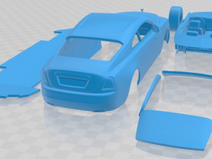 Wraith 2014 Printable Car 3D Print Model