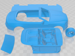 Dawn Silver Bullet 2020 Printable Car 3Dプリントモデル