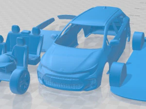 Suzuki Swace 2020 Printable Car 3D Print Model