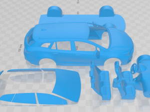 Suzuki Swace 2020 Printable Car Modèles 3D en vedette