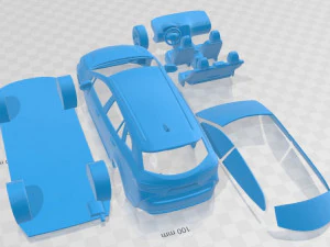 Suzuki Swace 2020 Printable Car 3D Print Model