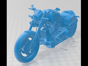 Harley Davidson FXDR 114 Printable Motorcycle 3D Print Model