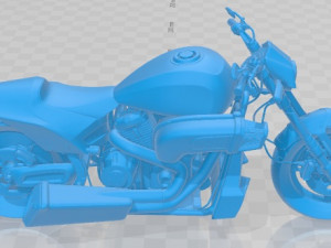 Harley Davidson FXDR 114 Printable Motorcycle 3D Print Model