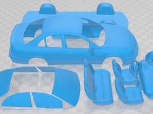 Nissan Sunny Neo GL 2000 Printable Car Modelo de impresión 3D