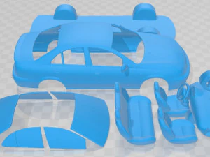 Nissan Sunny Neo GL 2000 Printable Car 3D Print Model