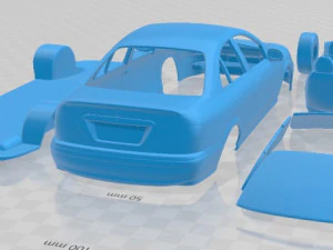 Nissan Sunny Neo GL 2000 Printable Car 3D Print Model