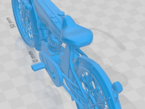 Harley Davidson Old Printable Motorbike 3Dプリントモデル