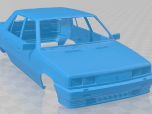 Renault 11 GTS Turbo Printable Body Car 3D Принт Модель