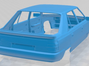 Renault 11 GTS Turbo Printable Body Car 3D Принт Модель