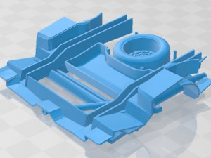 Renault 11 GTS Turbo Printable Car Modelo de Impressão 3D