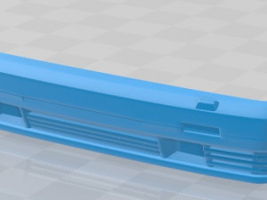 Renault 11 GTS Turbo Printable Car Modelo de Impressão 3D