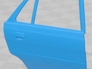 Renault 11 GTS Turbo Printable Car Modelo de Impressão 3D