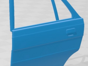 Renault 11 GTS Turbo Printable Car Modelo de Impressão 3D