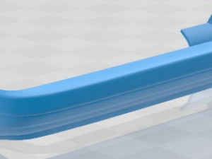 Renault 11 GTS Turbo Printable Car Modelo de Impressão 3D