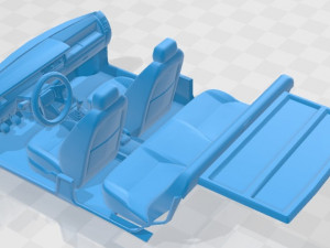Renault 11 GTS Turbo Printable Car Modelo de Impressão 3D