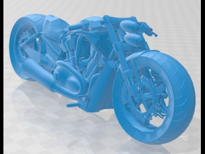Harley Davidson Night Rod Special Printable Motorcycle 3D Принт Модель