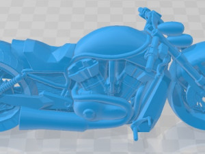Harley Davidson Night Rod Special Printable Motorcycle 3D Принт Модель