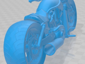 Harley Davidson Night Rod Special Printable Motorcycle 3D Принт Модель