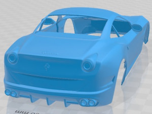 Ferrari California T 2015 Printable Body Car Modelo de impresión 3D
