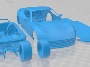 Ferrari California T 2015 Printable Car Modello di stampa 3D