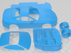 Ferrari California T 2015 Printable Car Modello di stampa 3D