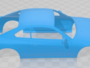 Nissan 240SX Silvia S15 1999 Printable Body Car Model Cetak 3D