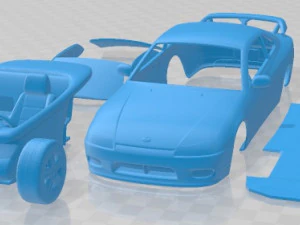 Nissan 240SX Silvia S15 1999 Printable Car 3D Print Model