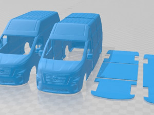 Nissan NV300 2022 Printable Van 3D Print Model