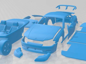 Nissan 240SX Silvia S15 1999 Printable Car 3D Print Model