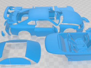Nissan 240SX Silvia S15 1999 Printable Car Modèles 3D en vedette