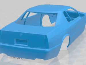 Cadillac Eldorado 2002 Printable Body Car 3D 프린트 모델