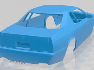 Cadillac Eldorado 2002 Printable Body Car 3D Print Model