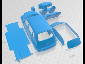 Chrysler PT Cruiser 2005 Printable Car 3D Принт Модель