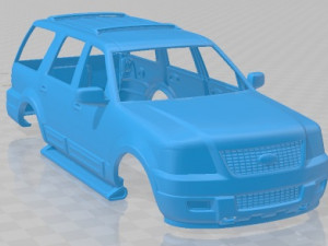 Expedition 2003 Printable Body Car Modello di stampa 3D