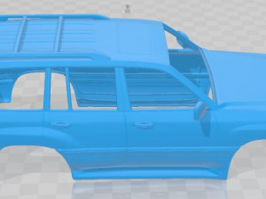 Lexus LX 2003 Printable Body Car 3D Print Model