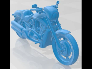 Harley Davidson Night Rod Printable Motorcycle 3D Print Model