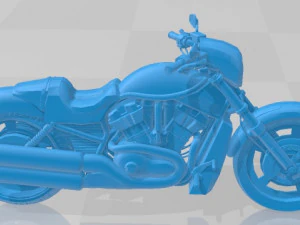 Harley Davidson Night Rod Printable Motorcycle 3D Print Model