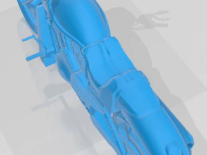 Harley Davidson Night Rod Printable Motorcycle 3D Print Model