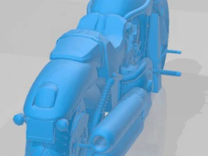 Harley Davidson Night Rod Printable Motorcycle 3D Print Model