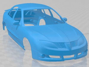 Pontiac Sunfire 2003 Printable Body Car 3D Принт Модель
