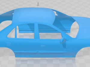 Pontiac Sunfire 2003 Printable Body Car 3D Принт Модель