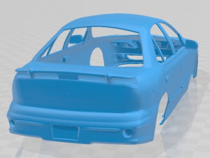 Pontiac Sunfire 2003 Printable Body Car 3D Принт Модель