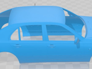 Lexus LS XF30 2003 Printable Body Car 3D Принт Модель