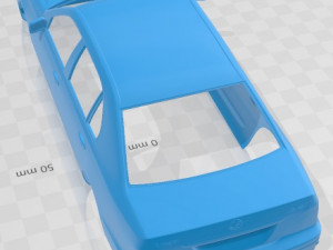 Lexus LS XF30 2003 Printable Body Car 3D Принт Модель
