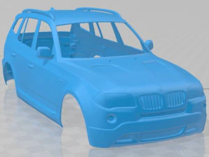 X3 E83 2003 Printable Body Car 3D Print Model