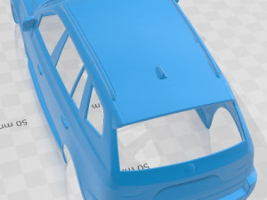 X3 E83 2003 Printable Body Car Modello di stampa 3D