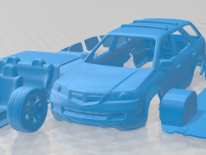 Acura MDX 2003 Printable Car Model do druku 3D