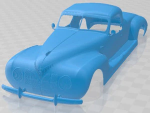 ZIS 101 एक स्पोर्ट प्रिंटेबल बॉडी कार 3D प्रिंट मॉडल